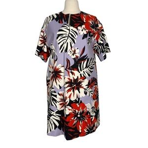 ADORE Floral Tropical Shift Dress